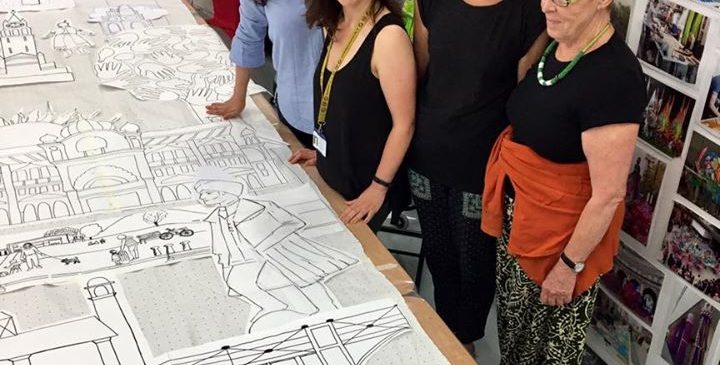 Textile Residency Begins!