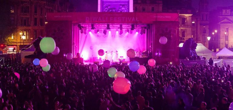 Silk River Scrolls to open Trafalgar Sq Diwali