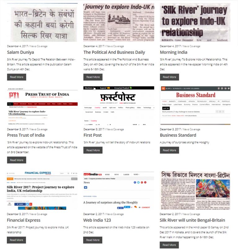 Silk River press coverage