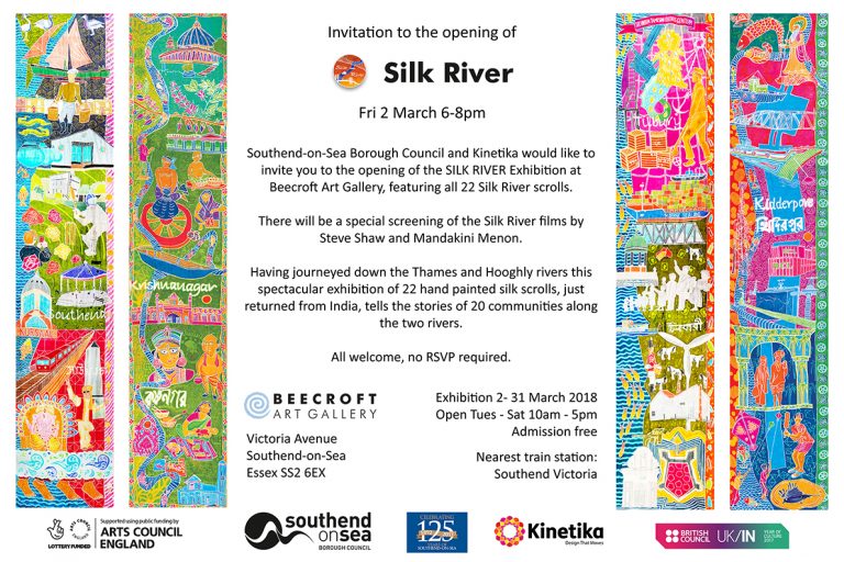 Silk River Beecroft Exhibition invite